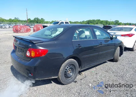 2009 Toyota Corolla Le из США, поврежденный, VIN JTDBL40E199039823